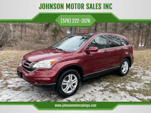 2011 Honda CR-V for sale at JOHNSON MOTOR SALES INC in Lenoxville PA