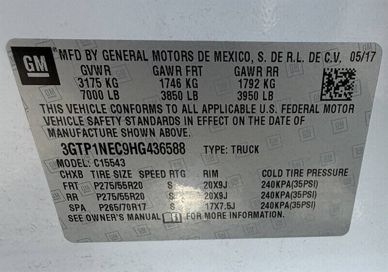 2017 GMC Sierra 1500