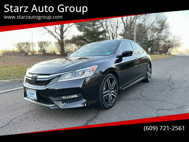 2016 Honda Accord for sale at Starz Auto Group in Delran NJ