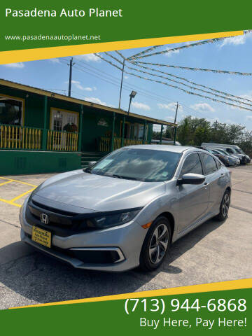 2019 Honda Civic for sale at Pasadena Auto Planet in Houston TX
