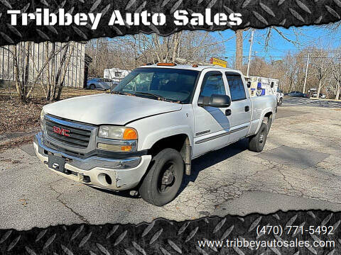 2004 GMC Sierra 2500HD for sale at Tribbey Auto Sales in Stockbridge GA