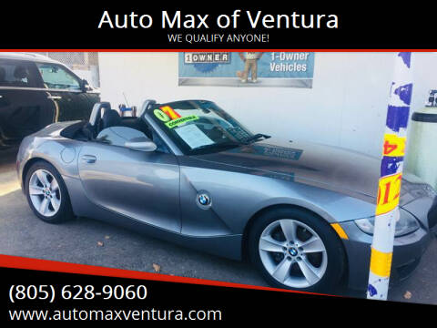 2007 BMW Z4 for sale at Auto Max of Ventura in Ventura CA