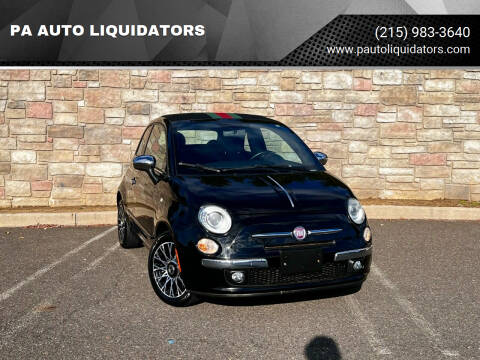 2012 FIAT 500c for sale at PA AUTO LIQUIDATORS in Huntingdon Valley PA