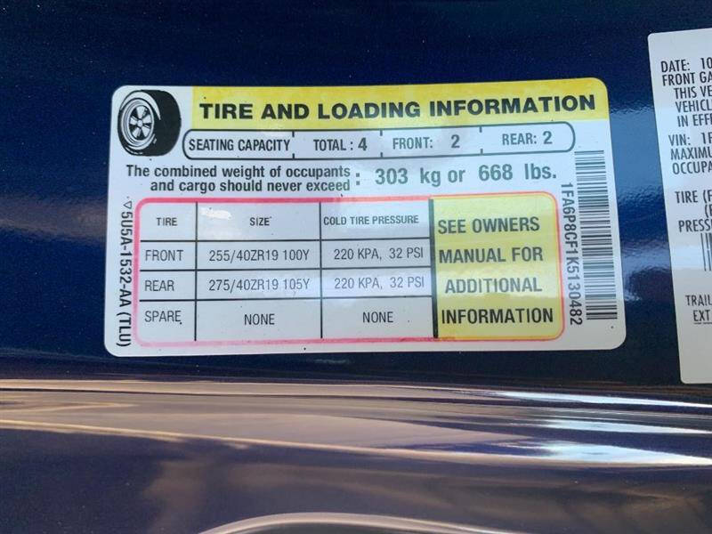 2019 Ford Mustang GT