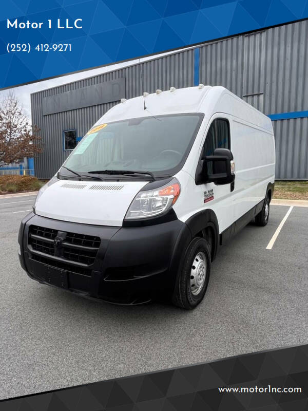 2014 RAM ProMaster for sale at Motor 1 LLC in Raleigh NC