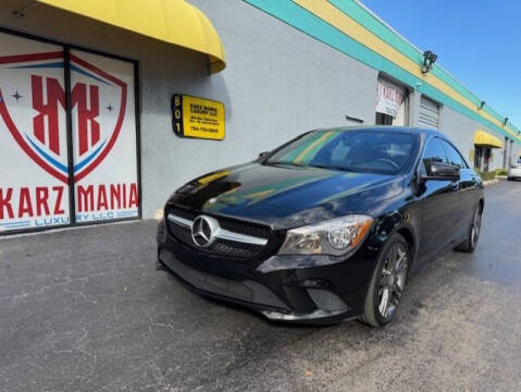 2015 Mercedes-Benz CLA for sale at Karz Mania in Davie FL