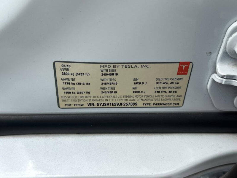 2018 Tesla Model S 75D