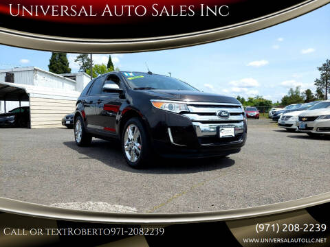 2013 Ford Edge for sale at Universal Auto Sales Inc in Salem OR