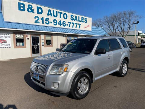 2010 Mercury Mariner for sale at B & D Auto Sales Inc. in Fairless Hills PA