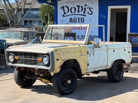 1971 Ford Bronco for sale at Dodi Auto Sales in Monterey CA