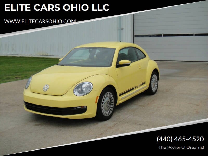 2014 Volkswagen Beetle for sale at ELITE CARS OHIO LLC in Solon OH