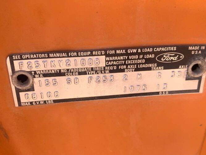 1975 Ford F-250