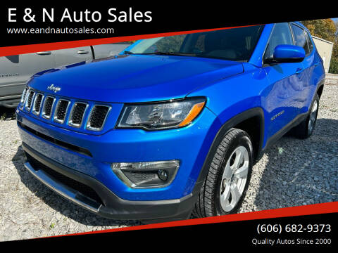 2018 Jeep Compass for sale at E & N Auto Sales in London KY