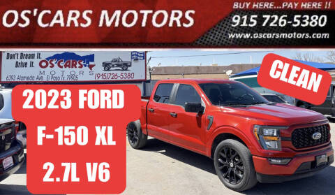 2023 Ford F-150 for sale at Os'Cars Motors in El Paso TX