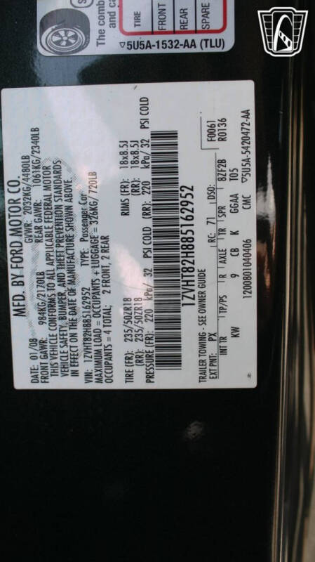2008 Ford Mustang