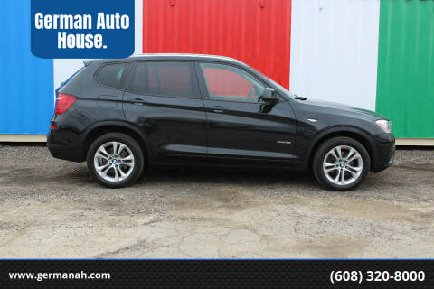 2015 BMW X3 for sale at German Auto House. in Fitchburg WI