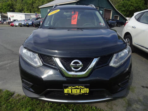 2016 Nissan Rogue for sale at MOUNTAIN VIEW AUTO in Lyndonville VT