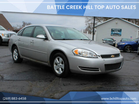 2007 Chevrolet Impala for sale at Battle Creek Hill Top Auto Sales in Battle Creek MI