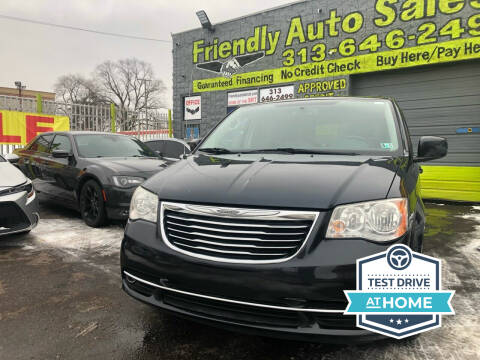 2013 Chrysler Town and Country for sale at Friendly Auto Sales in Detroit MI