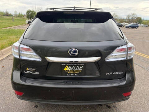 2010 Lexus RX 450h