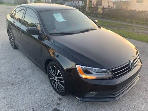 2016 Volkswagen Jetta for sale at Eden Cars Inc in Hollywood FL