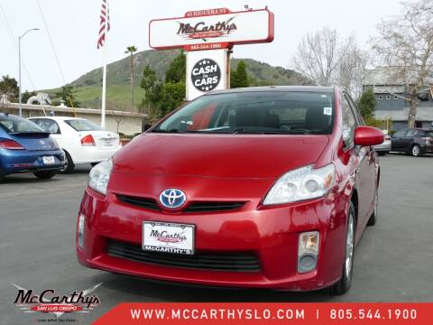 2010 Toyota Prius for sale at McCarthy Wholesale in San Luis Obispo CA