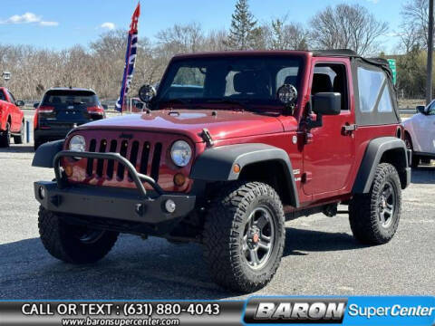 2013 Jeep Wrangler for sale at Baron Super Center in Patchogue NY