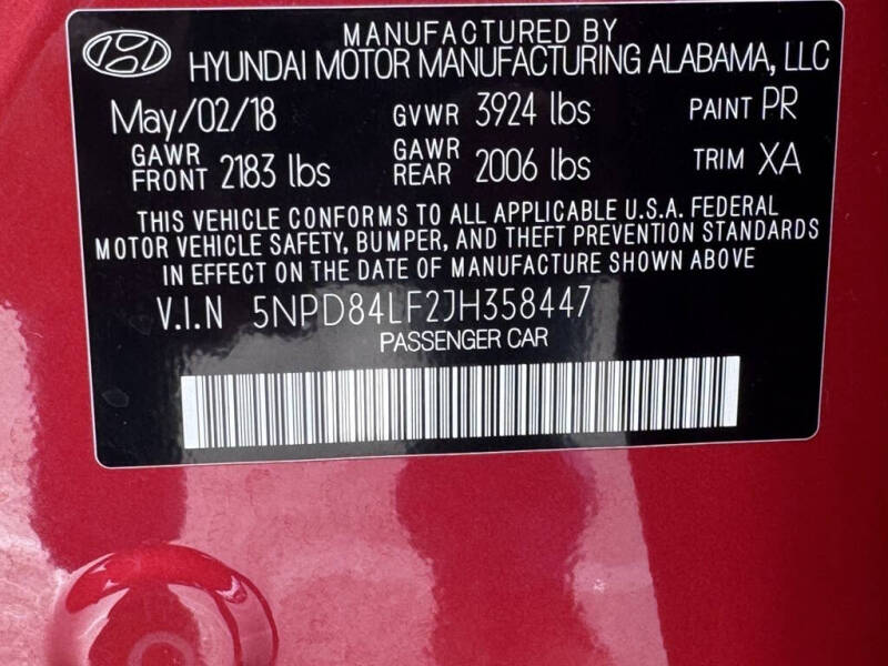 2018 Hyundai Elantra