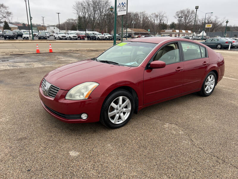 2005 Nissan Maxima for sale at Peak Motors in Loves Park IL