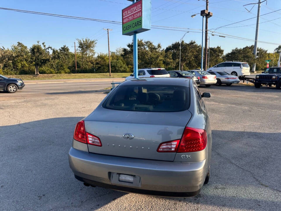 2004 INFINITI G35 for sale at Broadway Auto Sales in Garland, TX