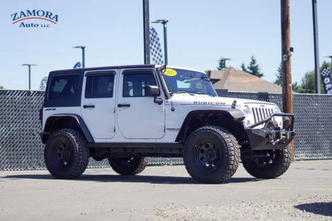 2015 Jeep Wrangler Unlimited for sale at ZAMORA AUTO LLC in Salem OR