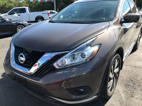 2018 Nissan Murano for sale at Robert Baum Motors in Holton KS