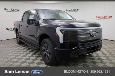 2023 Ford F-150 Lightning for sale at Sam Leman Ford in Bloomington IL