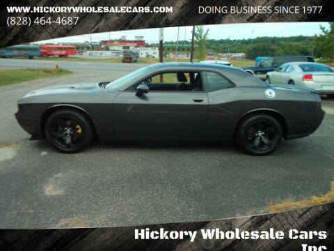 2013 Dodge Challenger for sale at Hickory Wholesale Cars Inc in Newton NC