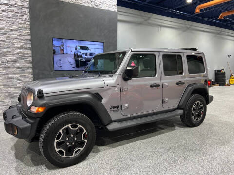 2021 Jeep Wrangler Unlimited for sale at Heritage MOTORS OF TROY in Troy MI