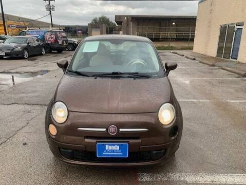 2012 FIAT 500 for sale at Reliable Auto Sales in Plano TX