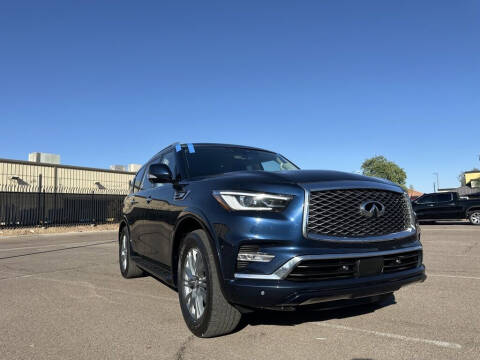 2021 Infiniti QX80 for sale at Rollit Motors in Mesa AZ