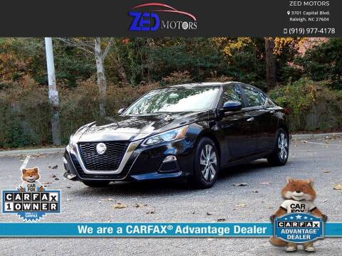 2020 Nissan Altima for sale at Zed Motors in Raleigh NC