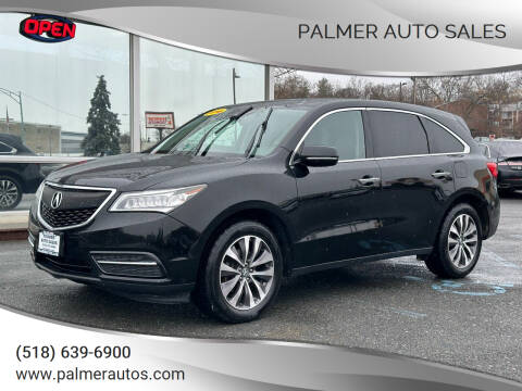 2016 Acura MDX for sale at Palmer Auto Sales in Menands NY