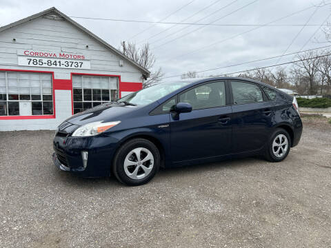2013 Toyota Prius for sale at Cordova Motors in Lawrence KS