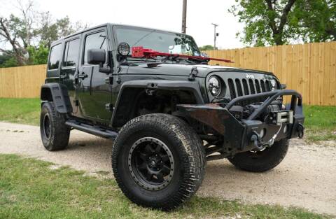 2012 Jeep Wrangler Unlimited for sale at Empire Auto Group in San Antonio TX