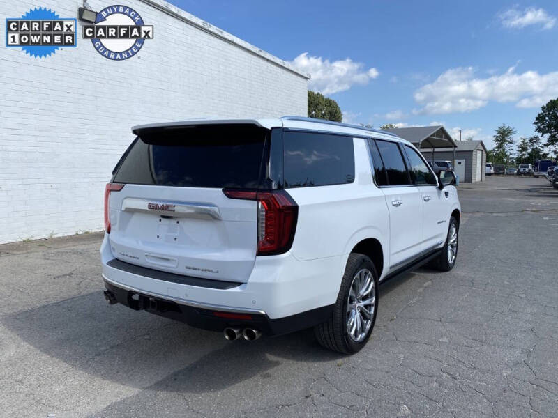 Used 2022 GMC Yukon XL Denali with VIN 1GKS1JKL8NR187238 for sale in Madison, NC