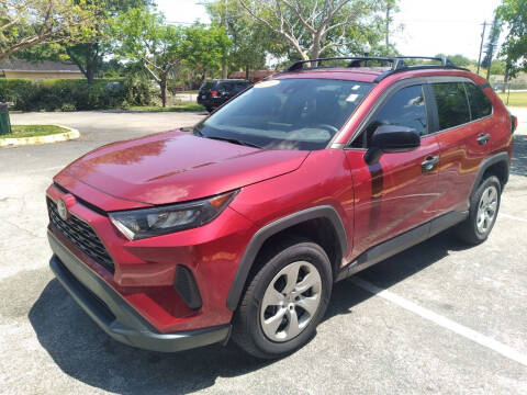 2021 Toyota RAV4 for sale at P S AUTO ENTERPRISES INC in Miramar FL