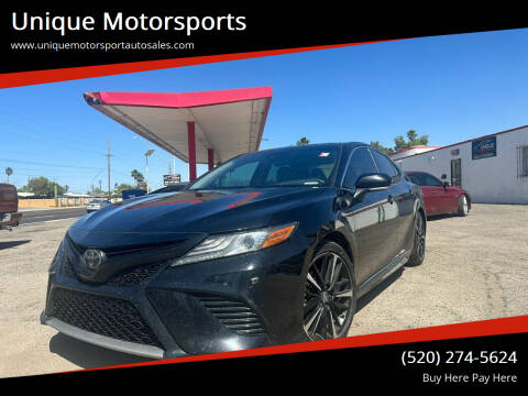 2019 Toyota Camry for sale at Unique Motorsports in Tucson AZ