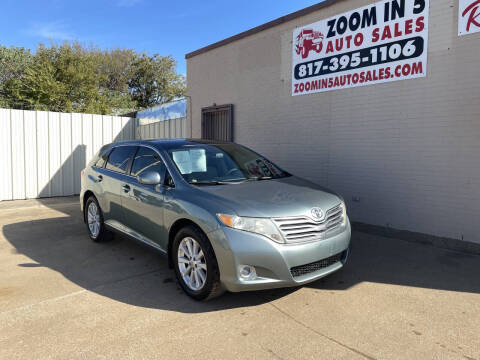 2011 Toyota Venza for sale at Zoom In 5 Auto Sales in Fort Worth TX