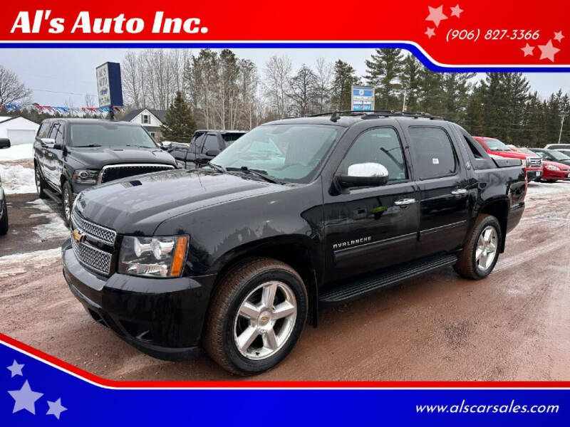 2013 Chevrolet Avalanche for sale at Al's Auto Inc. in Bruce Crossing MI