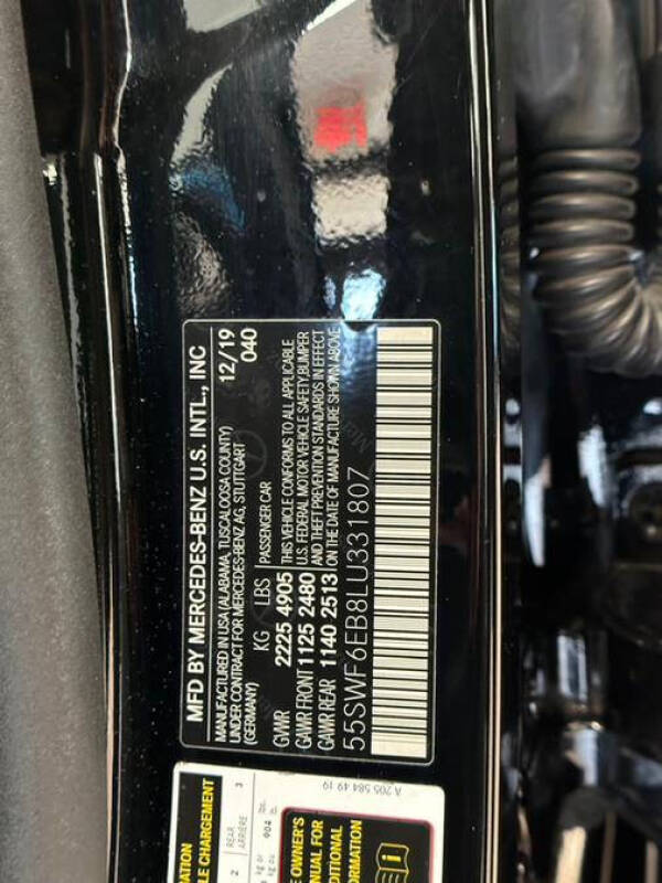 2020 Mercedes-Benz C-Class AMG C 43