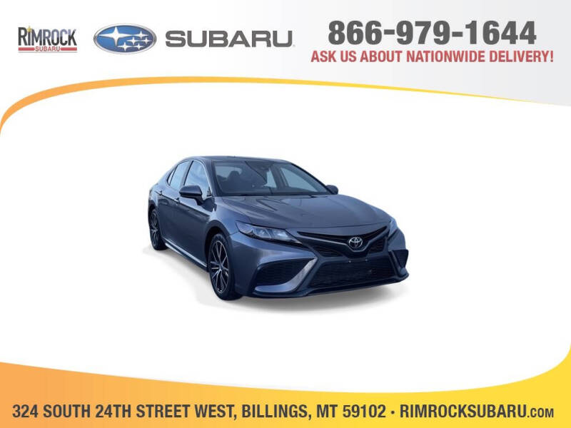 2021 Toyota Camry for sale at RIMROCK SUBARU in Billings MT