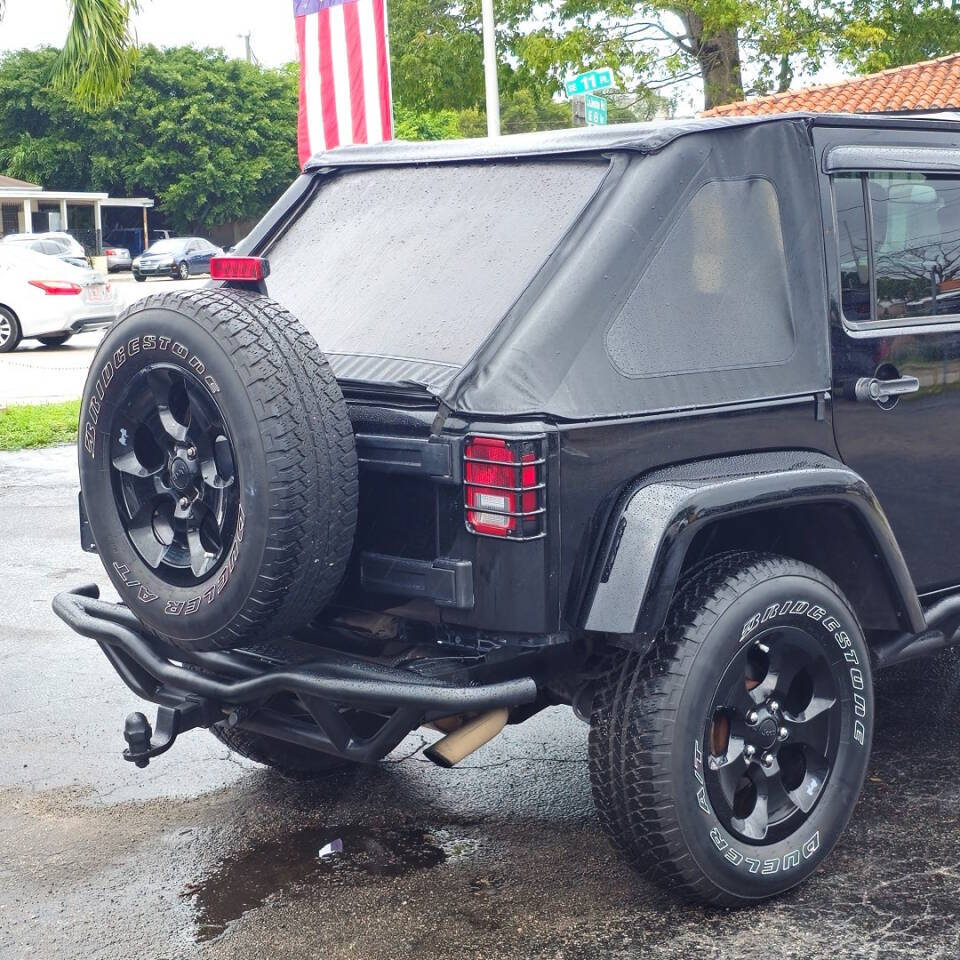 2011 Jeep Wrangler Unlimited for sale at SouthMotor Miami in Hialeah, FL