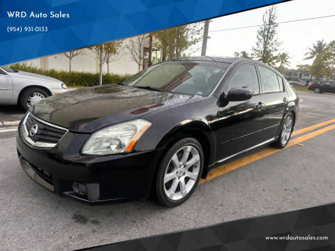 2007 Nissan Maxima for sale at WRD Auto Sales in Hollywood FL